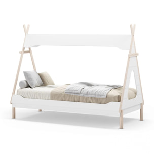 Cama Tipi Nest Blanco - Oak Soft
