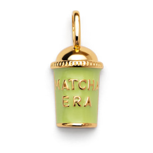 Charm Matcha Baño Oro