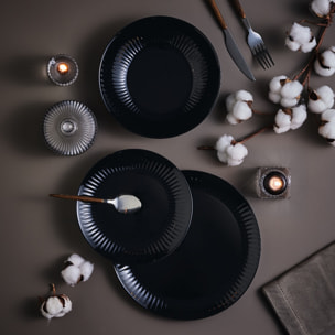 Servizio da tavola 18 pezzi Cottage Noir - Luminarc