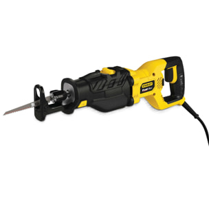 Scie Sabre Pendulaire Filaire STANLEY FATMAX FME365K-QS Moteur de 1050W Design Ergonomique avec Revêtement Caoutchouc