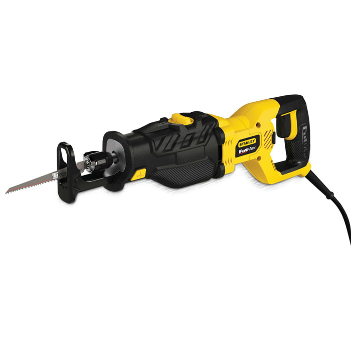 Scie Sabre Pendulaire Filaire STANLEY FATMAX FME365K-QS Moteur de 1050W Design Ergonomique avec Revêtement Caoutchouc