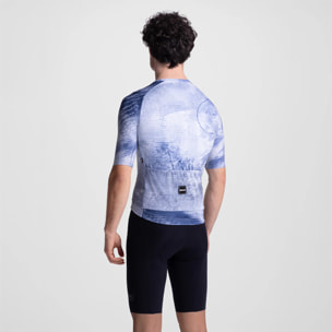Motion Short Sleeve Jersey - Blu Nautica