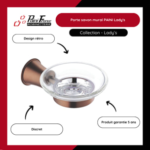 Porte savon mural PAINI Lady's Auburn