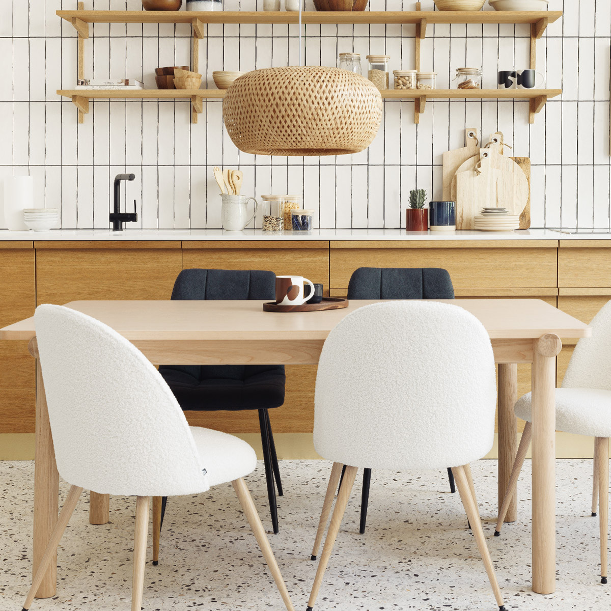 Suspension "Nam" bambou D46cm