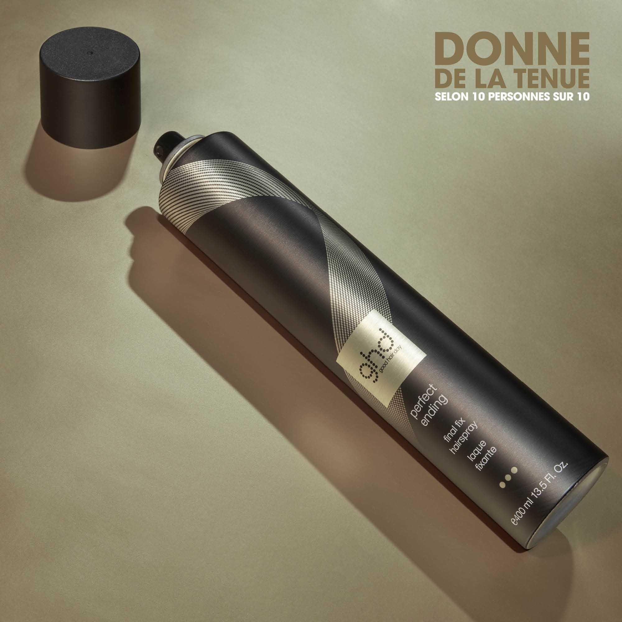 Laque fixante ghd – perfect ending 400ml