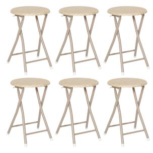 Tabouret Pliant Terra Nova - Lot De 6