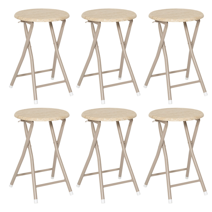 Tabouret Pliant Terra Nova - Lot De 6