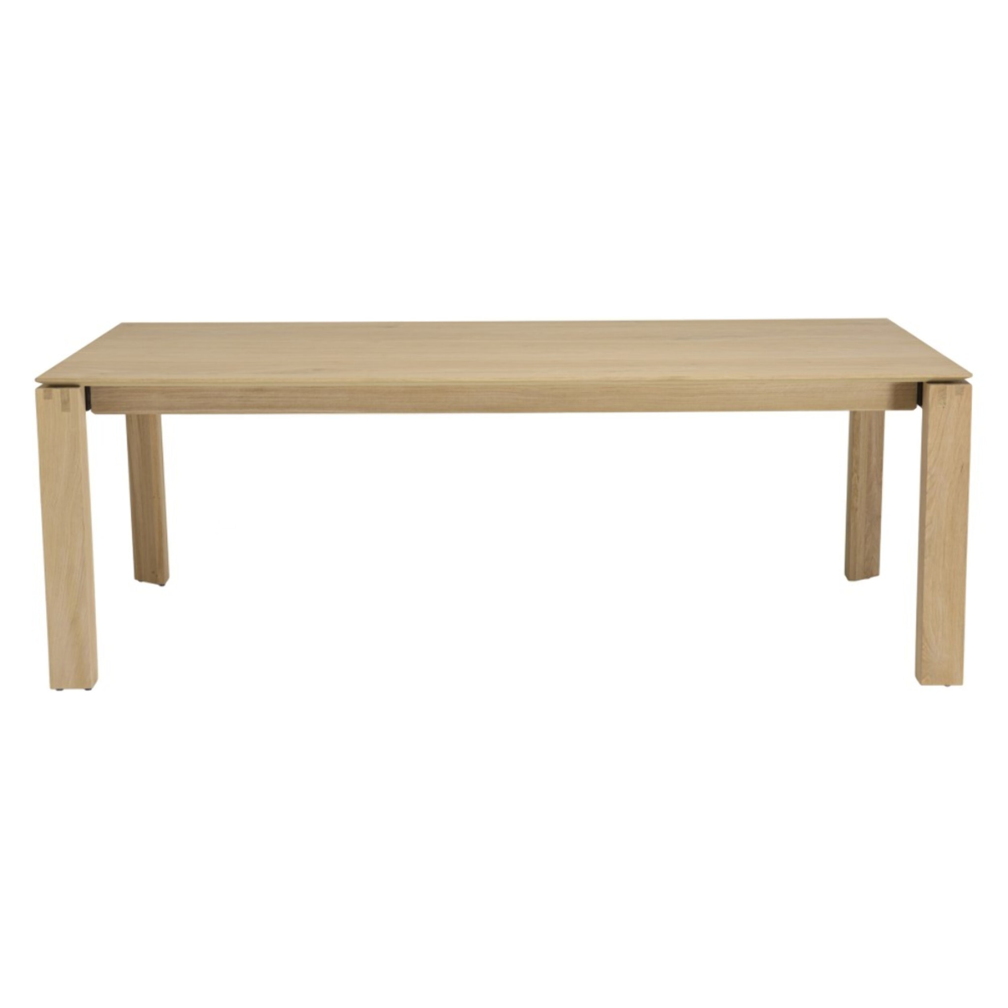 MAXENCE - Table à manger rectangulaire extensible 220/320cm bois chêne