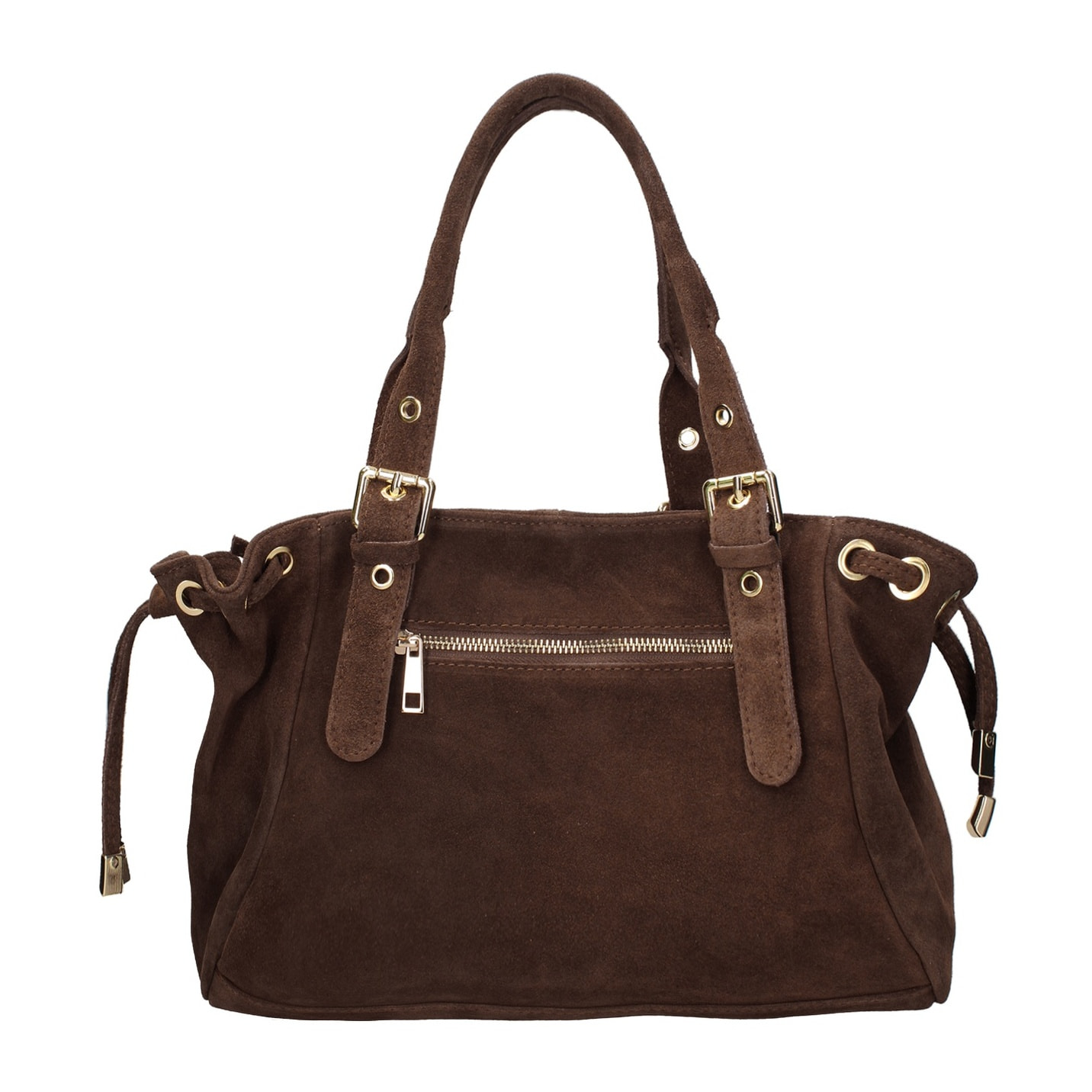 Borsa a mano da donna Made in Italy - Modello Lumena Lux - 100% pelle - 20.0 x 21.0 x 33.0 cm