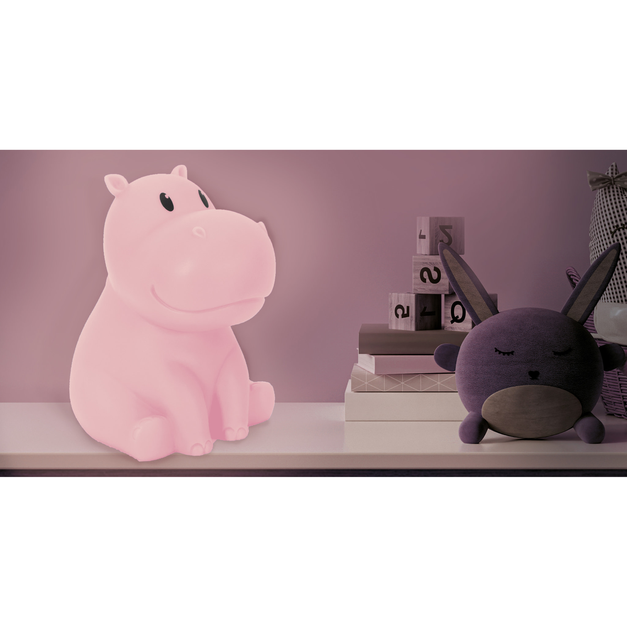 Lampe Veilleuse Hippopotame