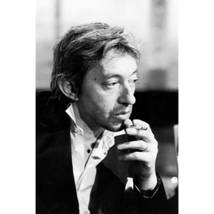Tableau serge gainsbourg à la tv  Tableau plexiglas