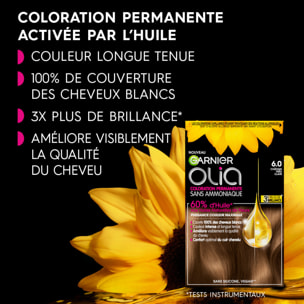Garnier Olia Coloration Permanente 6.0 Chatain Très Clair