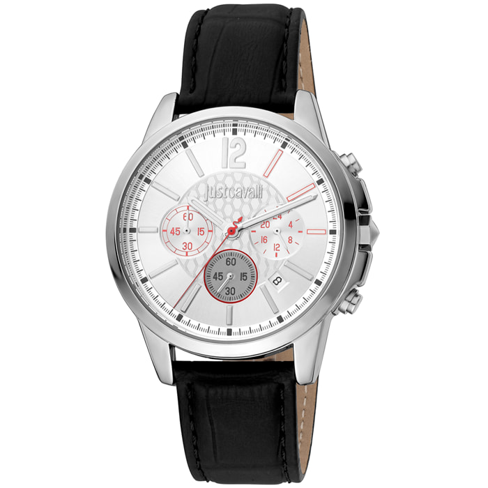 Reloj Just Cavalli JC1G175L0215 Hombre Analogico Cuarzo con Correa de Cuero