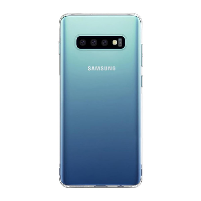 Coque Samsung Galaxy S10 Samsung 360 degrés intégrale protection avant arrière silicone transparente
