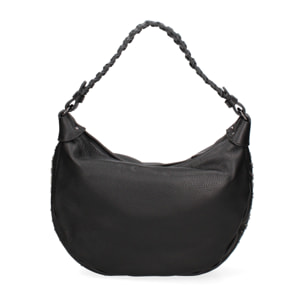 Borsa a spalla da donna Made in Italy - Valenza Pro - Vera pelle - 30.0 x 23.0 x 8.5 cm