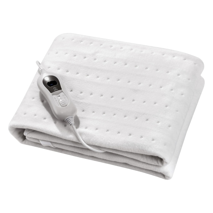 Chauffe-lit électrique 60W laine blanc