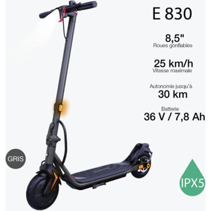 Trottinette électrique WISPEED E830 Gris