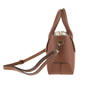 Borsa a mano da donna Made in Italy - Modello Floriana Nova - 100% pelle - 32.0 x 20.0 x 15.0 cm