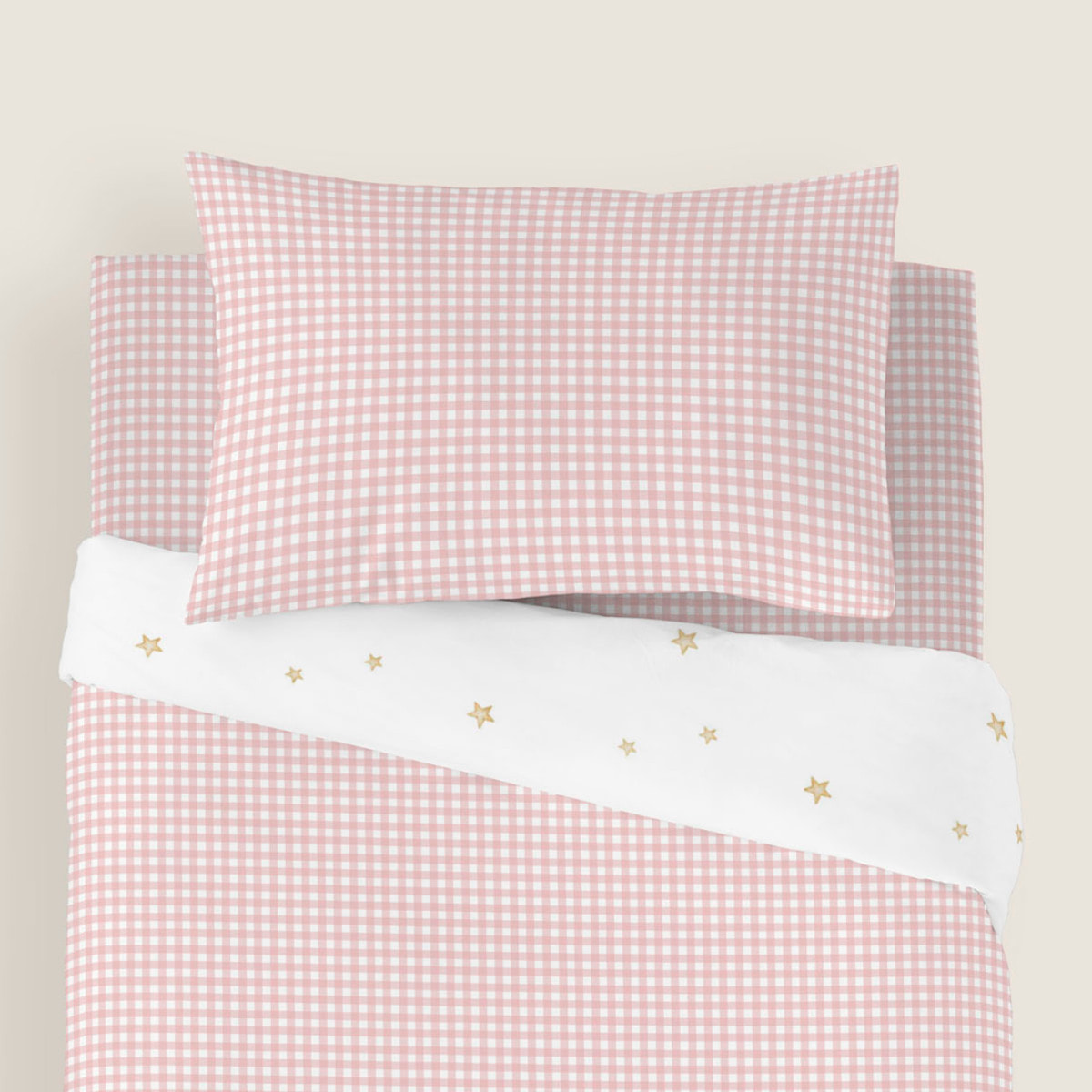 Cool Kids - Funda Nórdica Estampada - Reversible - Infantil - Cierre Solapa - 100% Algodón - Incluye 1 Funda de Almohada - Ballet