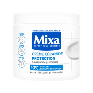 Lot de 6 - Mixa Crème Céramide Protection 400ml