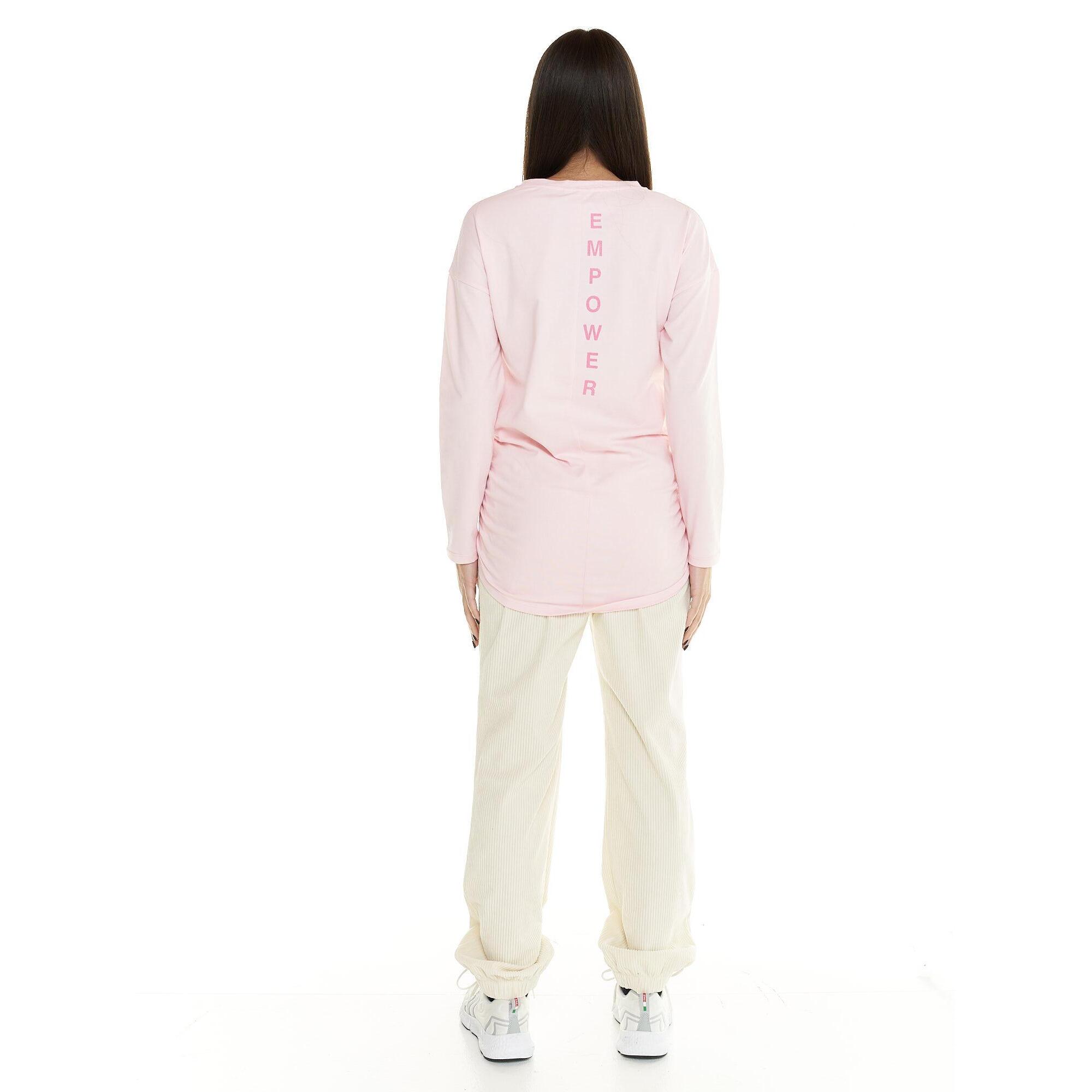 T-shirt Leone donna con maniche lunghe Leisure