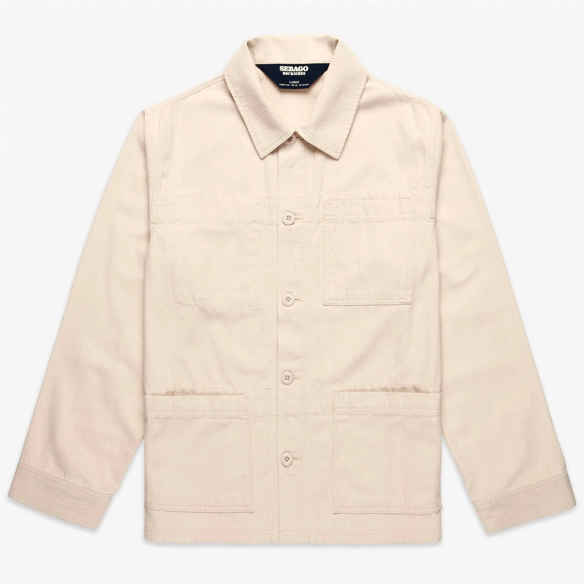 Giubbotti Sebago Uomo Donna Beige DORR CANVAS