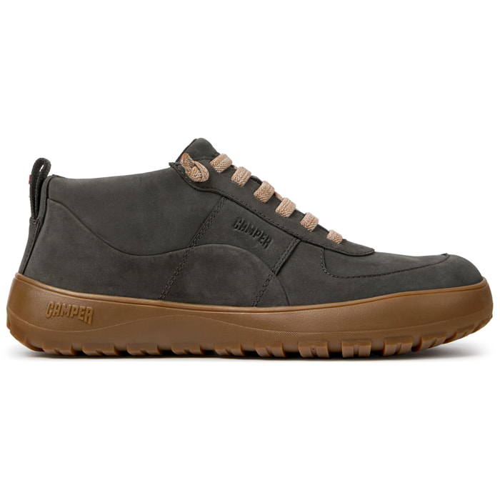 Sneaker-Bootie - CAMPER Peu Serra - Gris - Piel nobuk