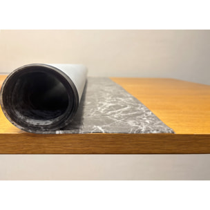 Tovaglia Antimacchia Plastificata Idrorepellente Rotolo Tasgliabile PVC Proteggi Tavolo Crystal Marmo D7 1,55mm