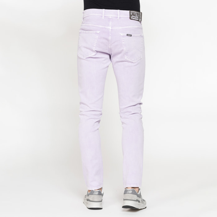 COLOR JEANS UOMO MOD. 717 SLIM FIT IN BULL DENIM SPECIAL DYED