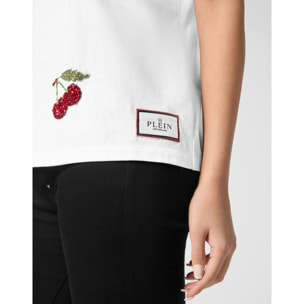 PHILIPP PLEIN T-Shirt Man Fit CHERRIES