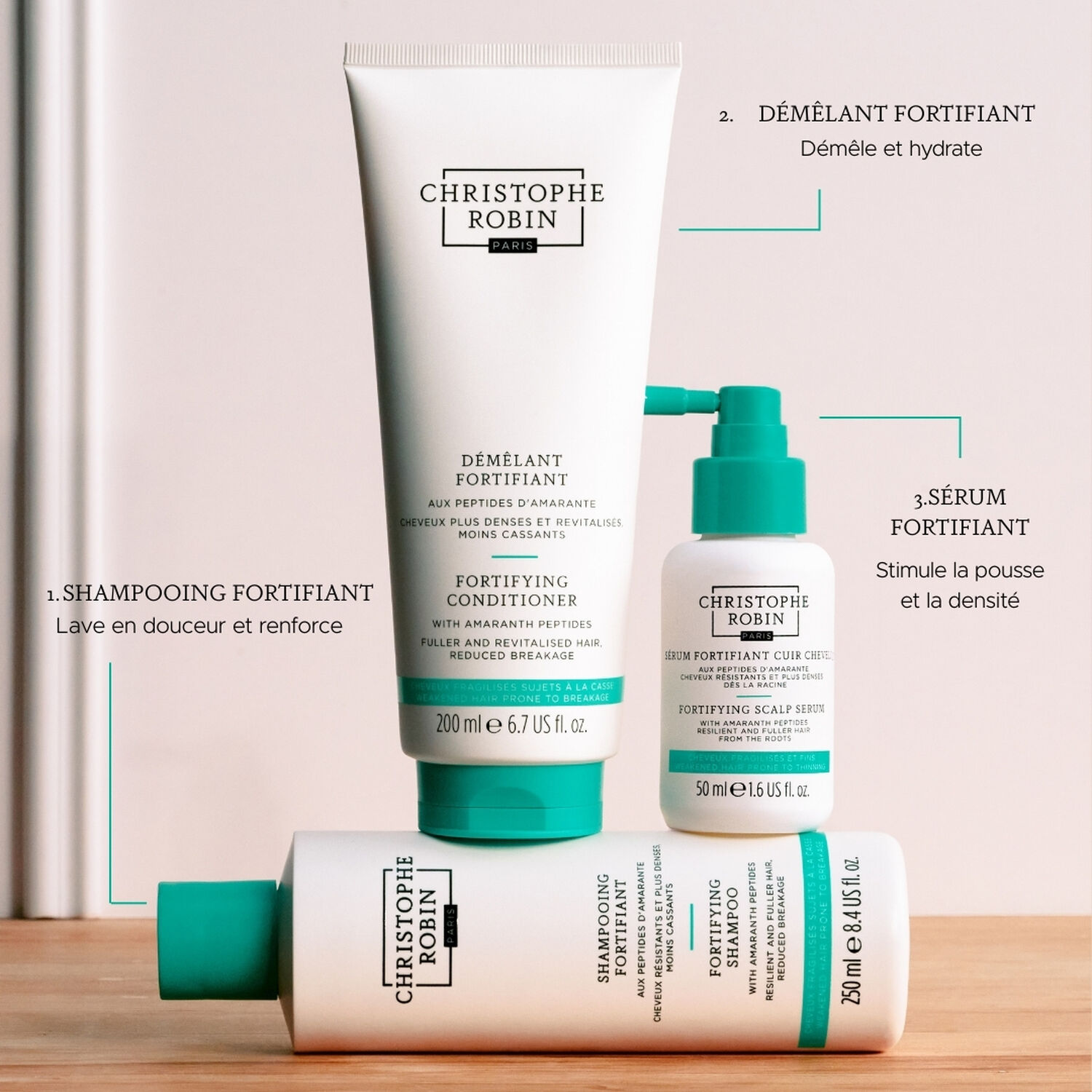Fortifiante - Sérum Fortifiant Cuir Chevelu aux Peptides d'Amarante