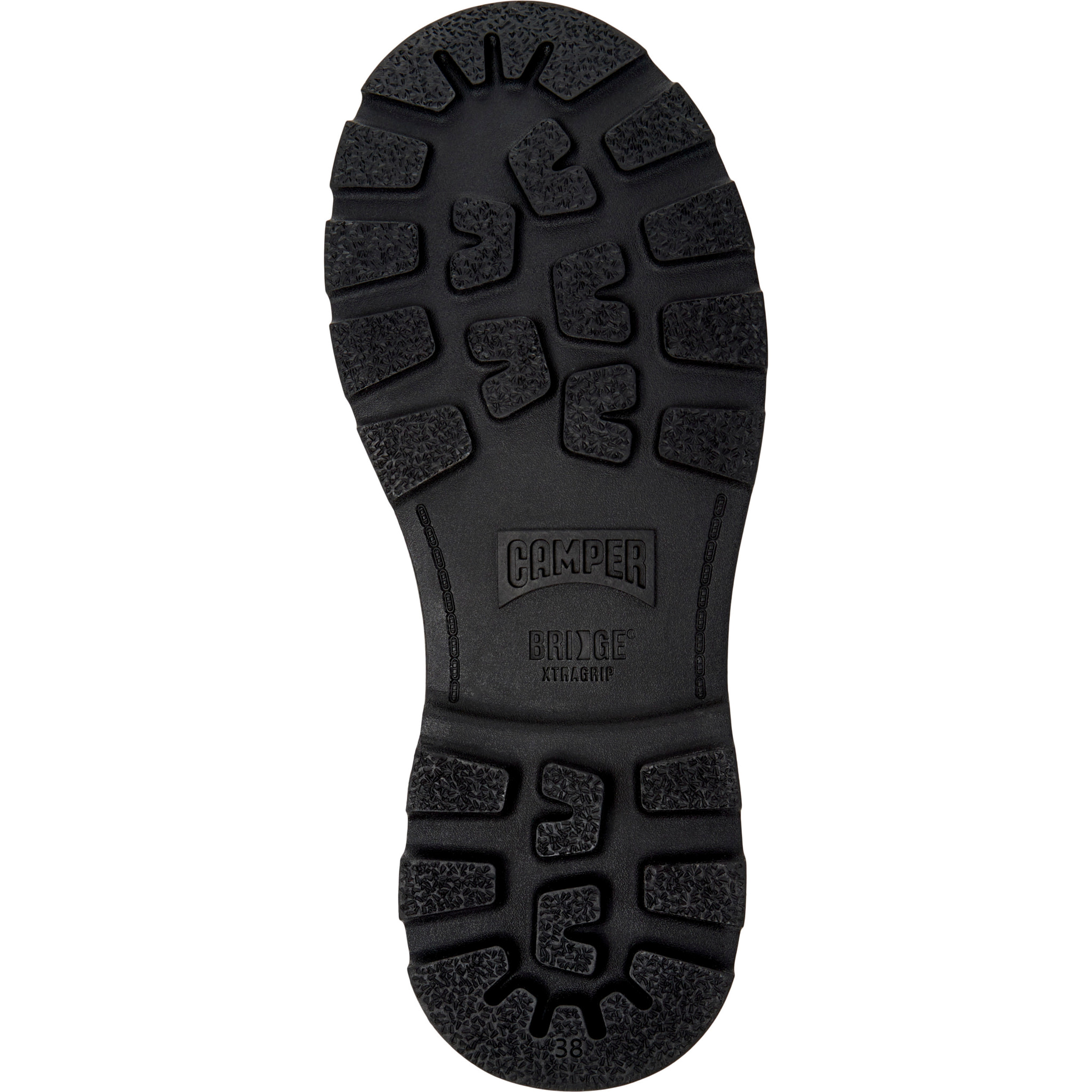 Botines - CAMPER Brutus+ - Negro - Cuero liso