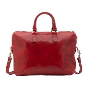 Borsa da lavoro  da uomo In Vera pelle Made in Italy 37x27x6 cm