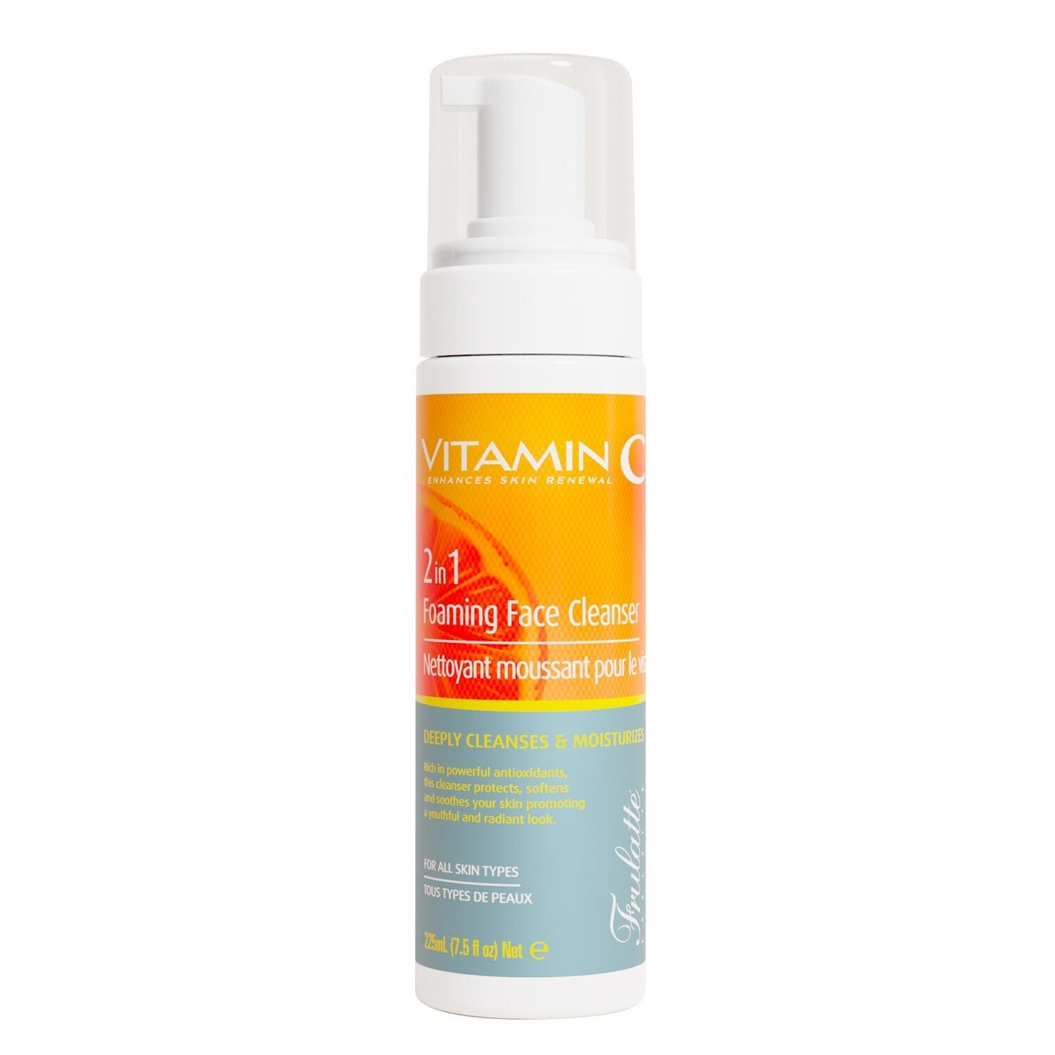 Vitamine C - Nettoyant Moussant pour le Visage 2-en-1 225 ml