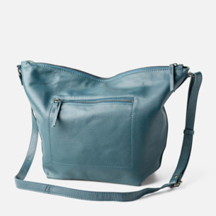 Bandolera BIBA Utah Cream Out de piel