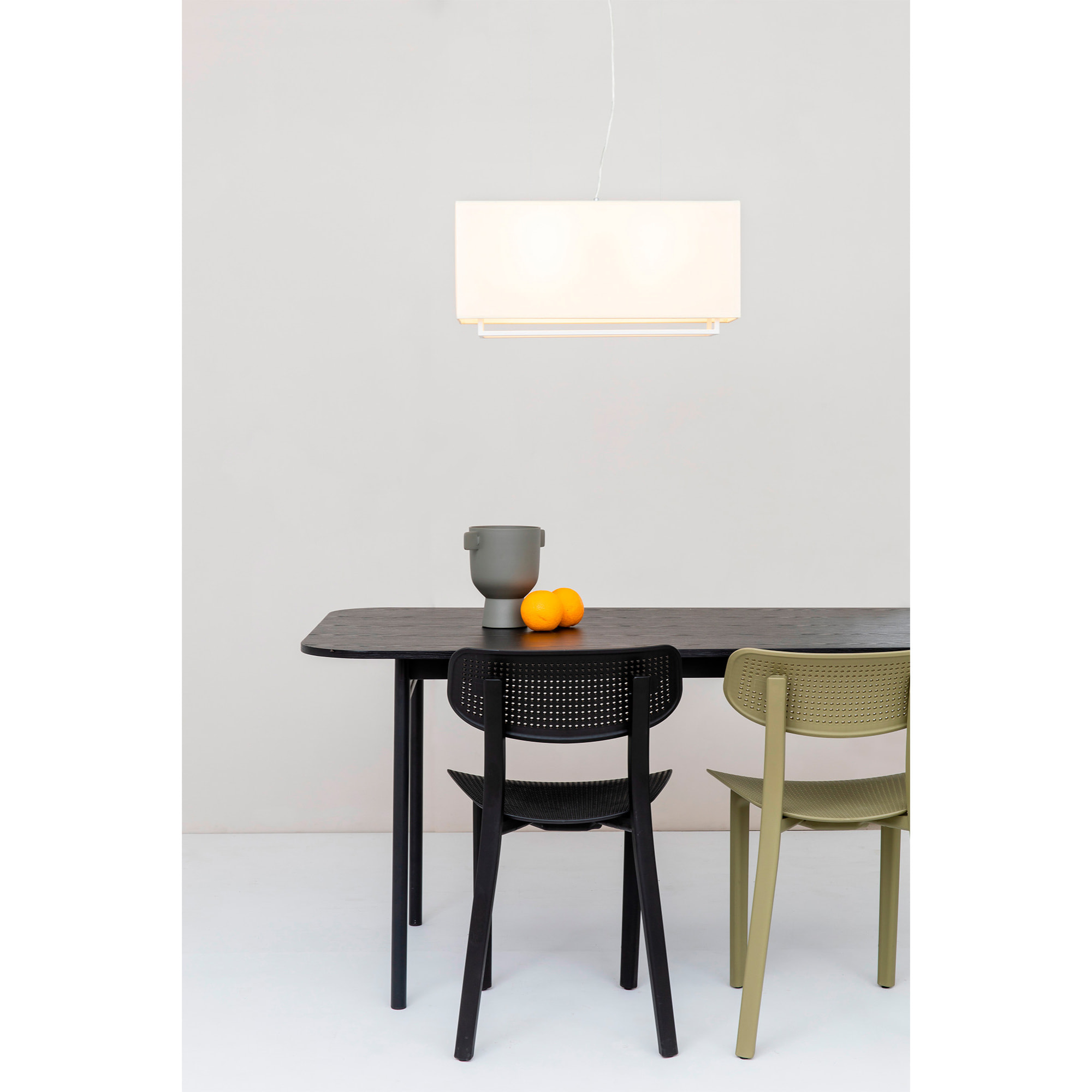 VESPER 600 Lampe suspension blanche