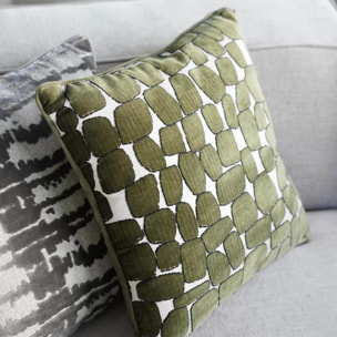 Coussin Pebbles vert Kare Design