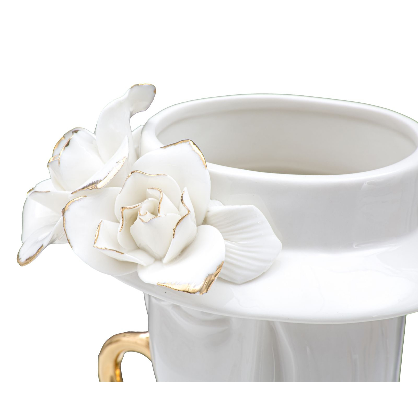 VASO WOMAN ELEGANT PORCELLANA CM 15X13,3X23,5