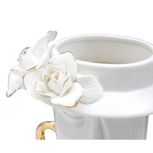 VASO WOMAN ELEGANT PORCELLANA CM 15X13,3X23,5