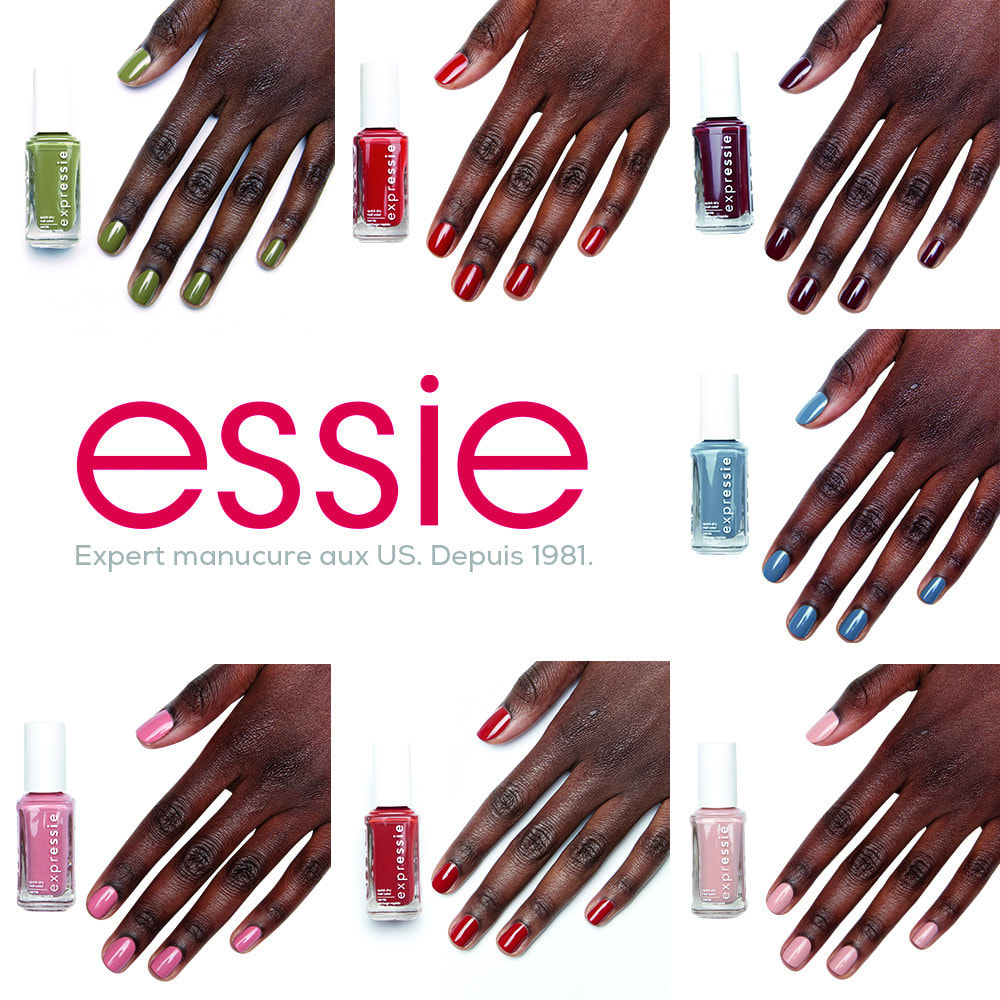 Essie Expressie Trousse 7 Vernis à Ongles Séchage Express crop top and roll (0) + second hand first love (10) + seize the minute