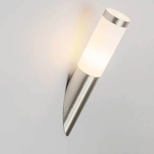 Forlight Koral aplique exterior de superfecici con casquillo E27 de acero inoxidable