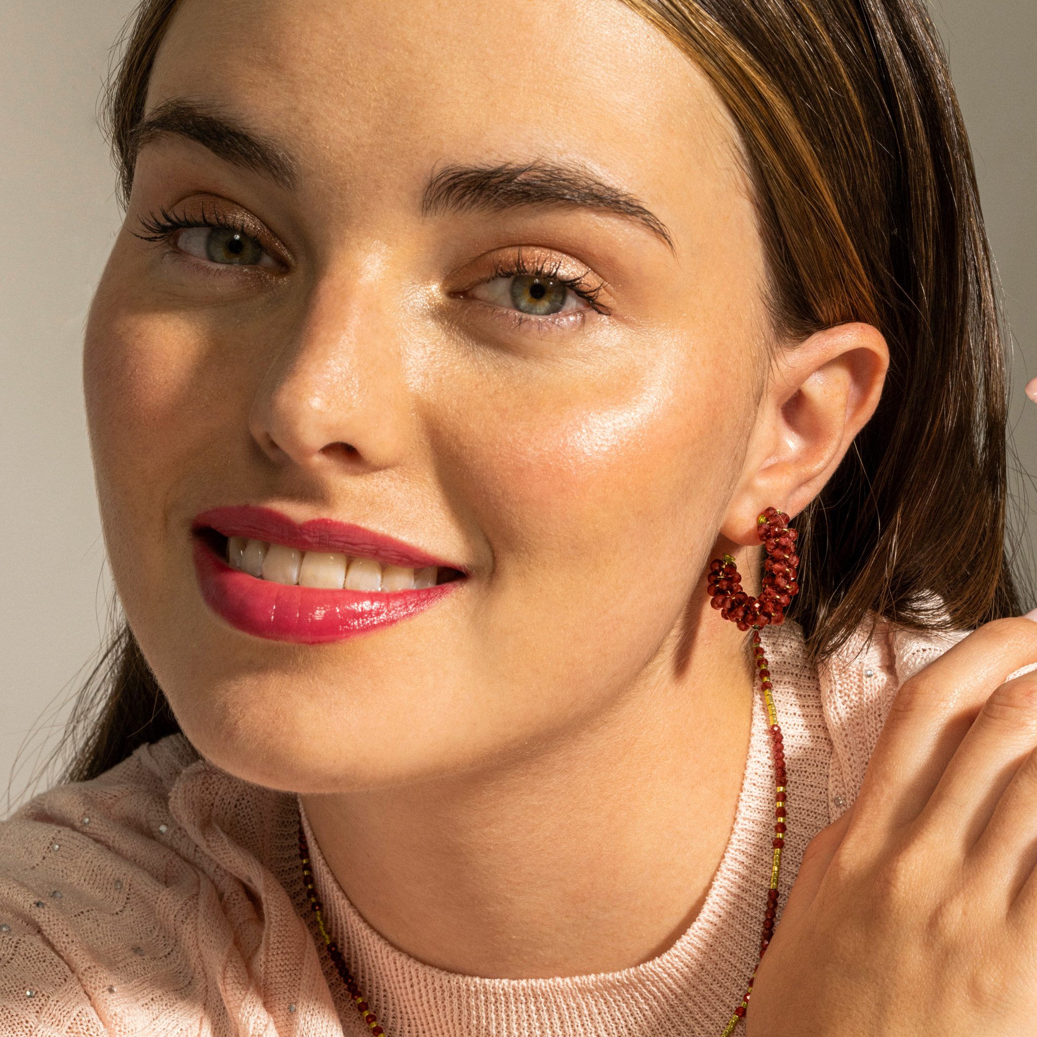 Pendientes Silka acabado oro amarillo 18k