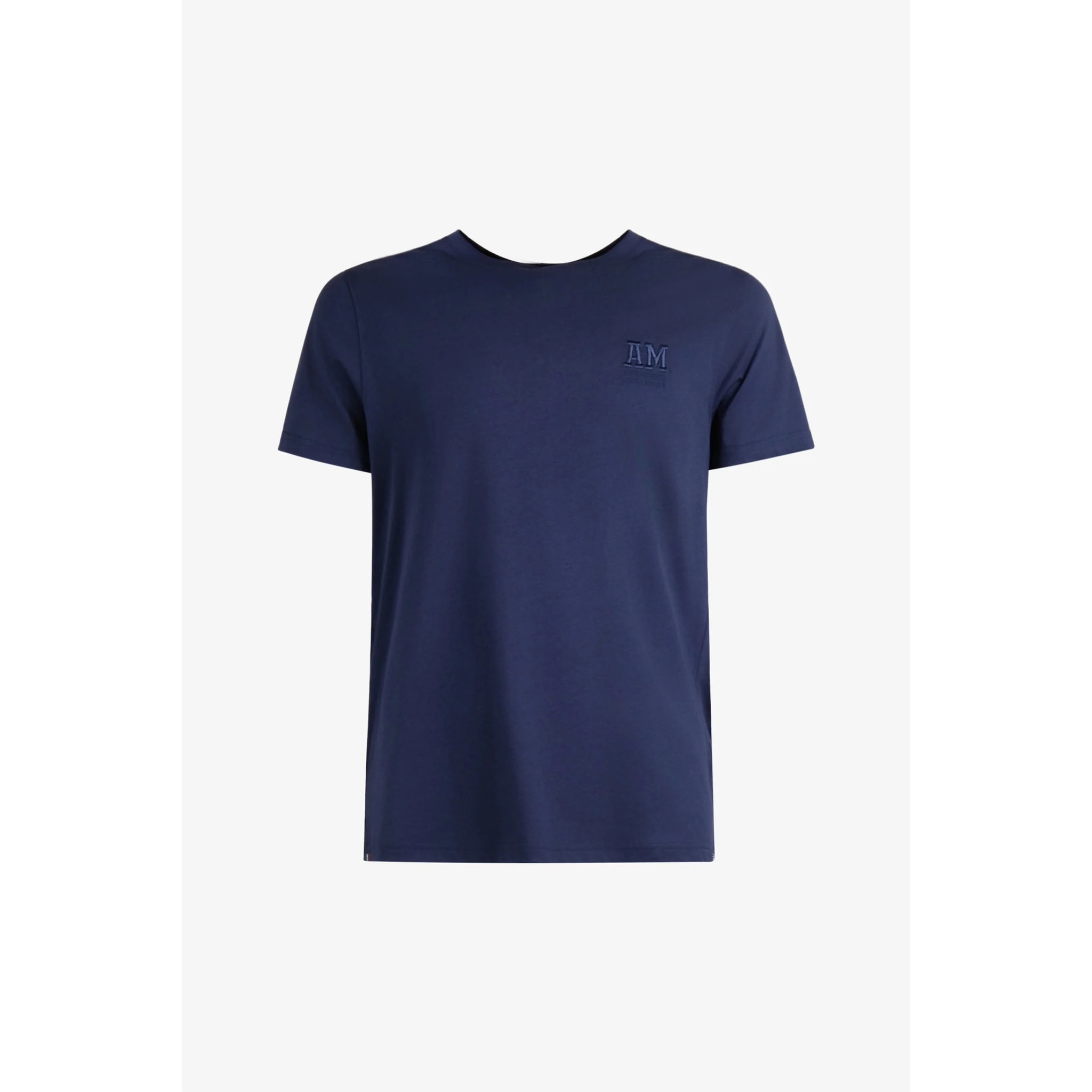 T-shirt Esercito blu in cotone uomo