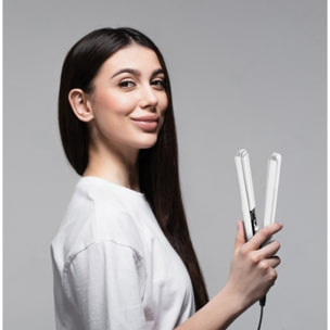 Fer À Lisser Mini Chick Styler Laser Blancac220V/20W - 11,5 X 2,5 Cm