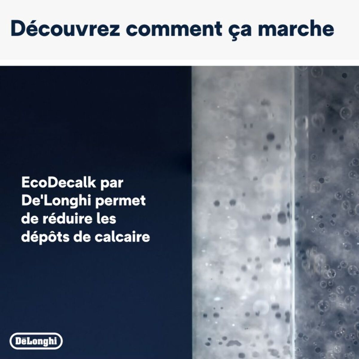 Détartrant DELONGHI DLSC200 ECODECALK 2 x 100 ML pour machine à café