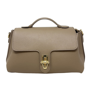 Borsa a Mano Elegante in Vera Pelle Made in Italy