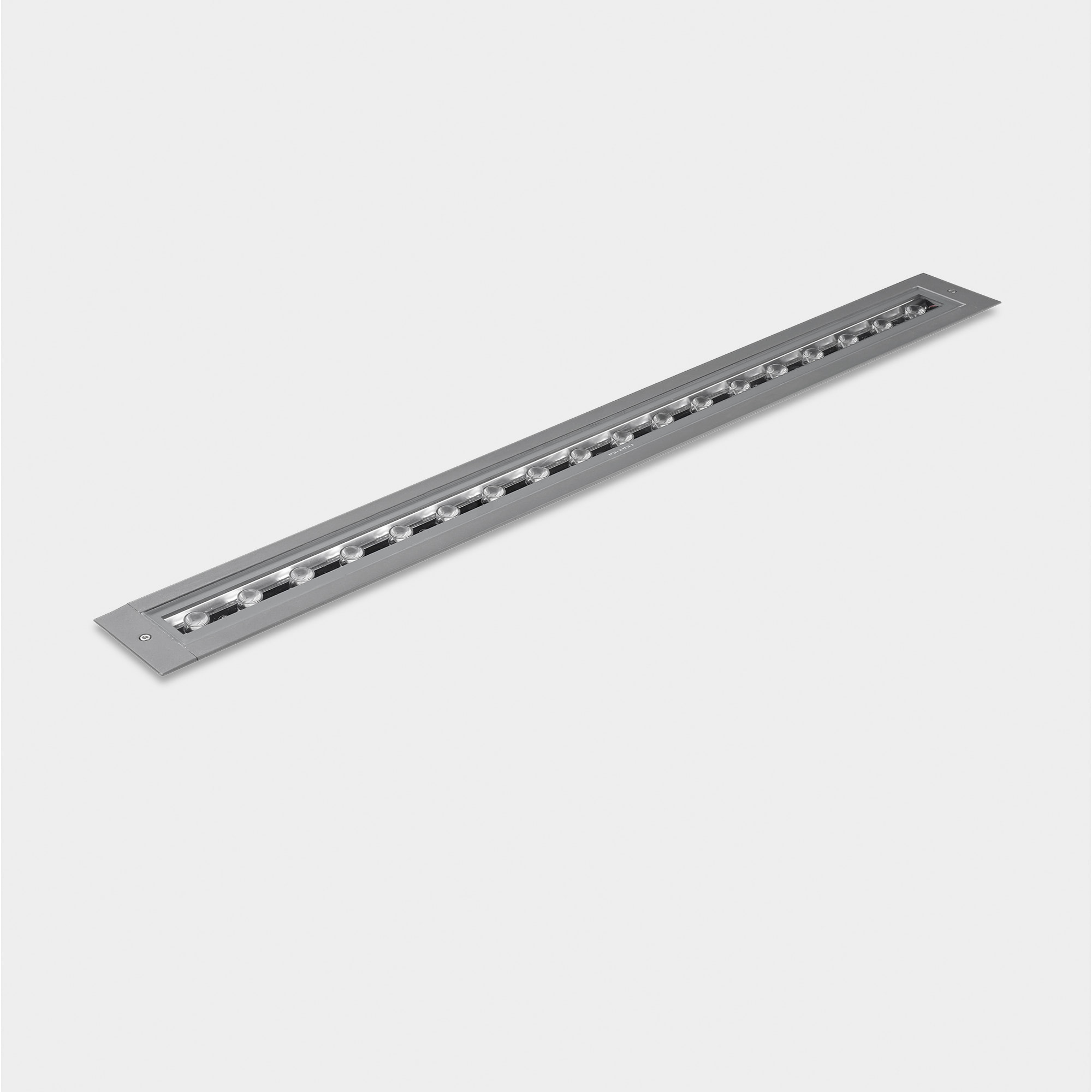 LEDS C4 Sistema Lineal IP66-IP67 Convert Recessed DMX LED 50 RGBW DMX Gris para Interior de Techo en Oficina, Sala de Conferencias, Comercio