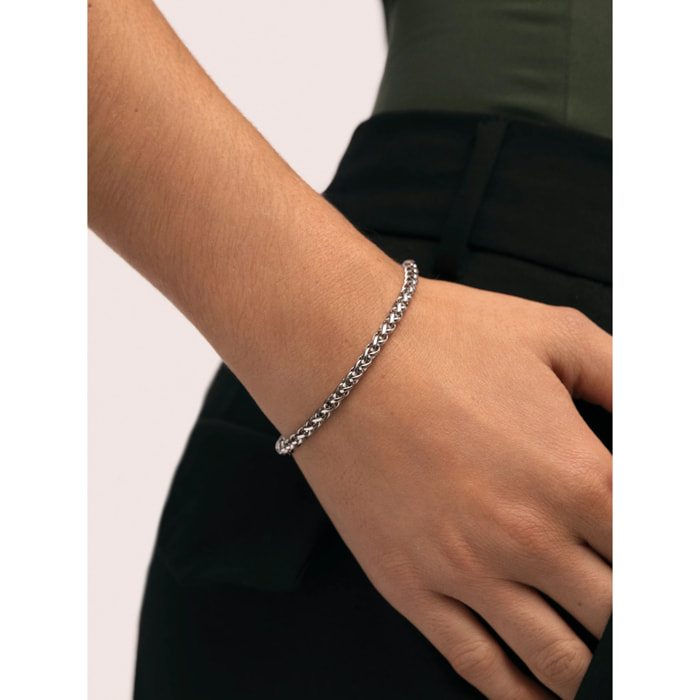 Bracciale Fine Disco Acier