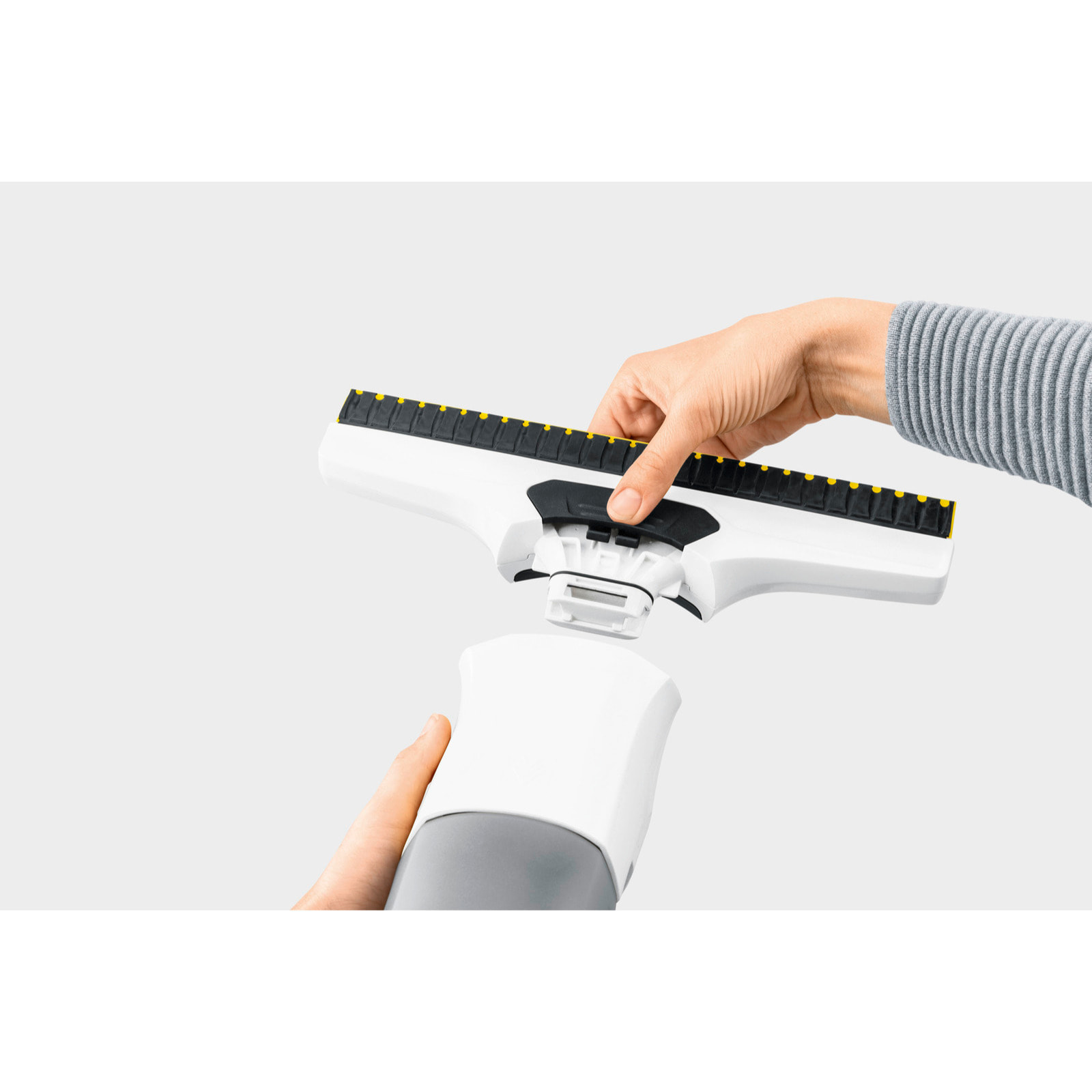 Lave-vitres Karcher WV 6 Plus (batterie fixe 3-65 V)  - Autonomie 100 min- Largeur de travail 280 mm- Design Blanc