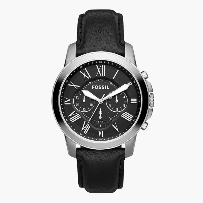 Reloj Fossil FS4812 Unisex Analogico Cuarzo con Correa de Cuero